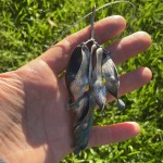 Wisior z gałązki bożodrzewu