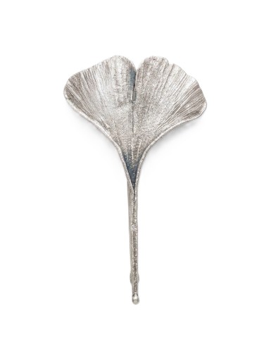 Miłorząb - broszka z liścia miłorzębu  no.2