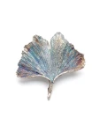 Miłorząb - broszka z liścia miłorzębu  no.4