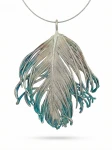 Pióro - Naszyjnik z pióra no.7