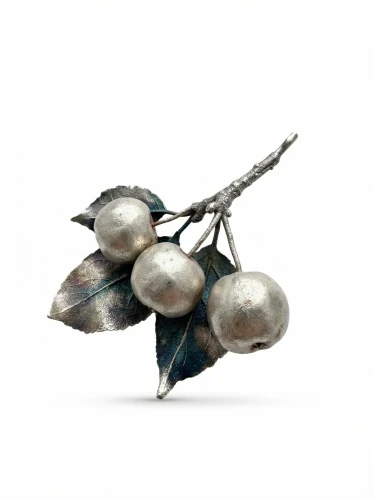 Duży naszyjnik z gałązki jabłka   no.2