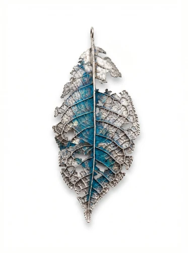 Naszyjnik liścia ażurowego no.3