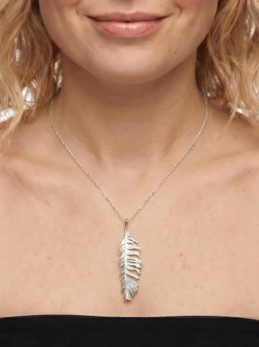 Naszyjnik  z piórka  no.1