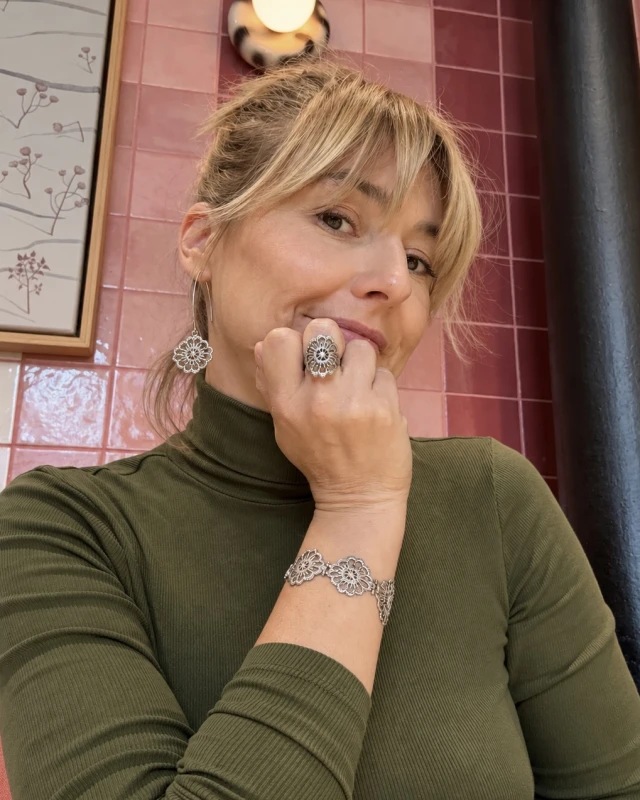 Bransoletka z koronki